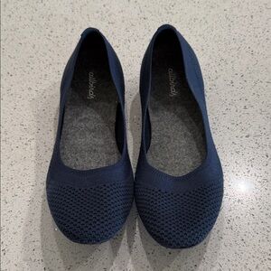 Allbirds Navy Knit Flats